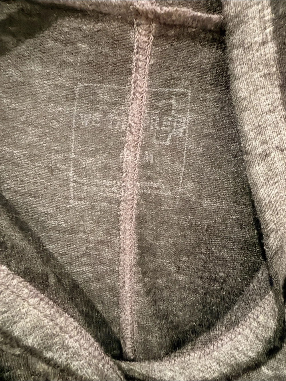 Free People - We The Free Washed Black Pullover Hoodie - Picture 3 of 3